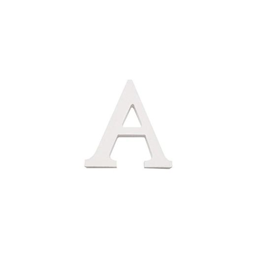 Arte infinita - Letras y números de madera alfabeto para decoración 15