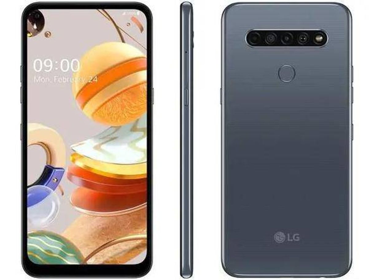 Smartphone LG K61 Dual Tela 6.53 Octa Core 128GB 4G
