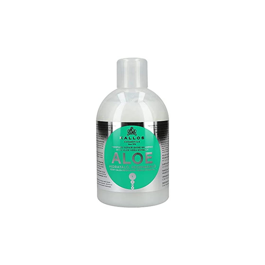 Social Kallos Aloe Vera Moisture Repair Shine Champú