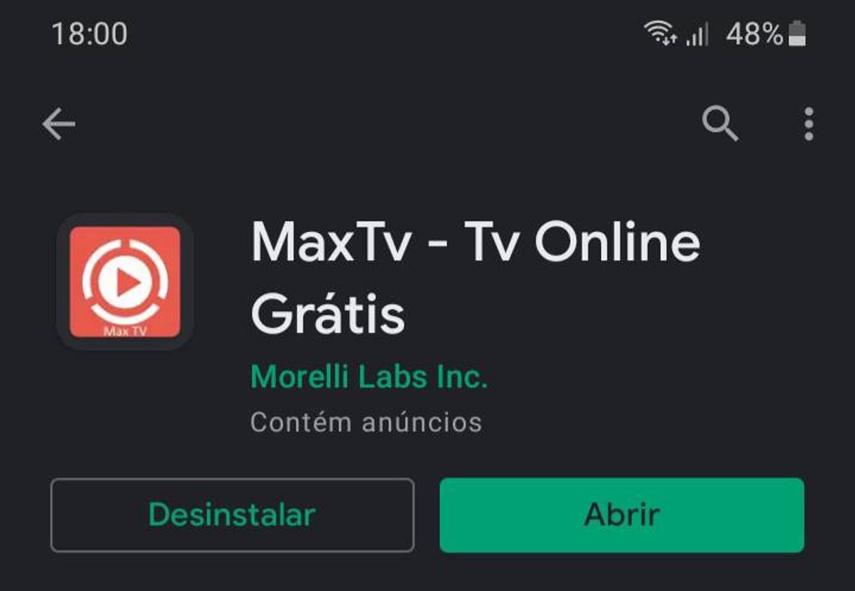 App MaxTv - Tv Online Grátis - Apps on Google Play