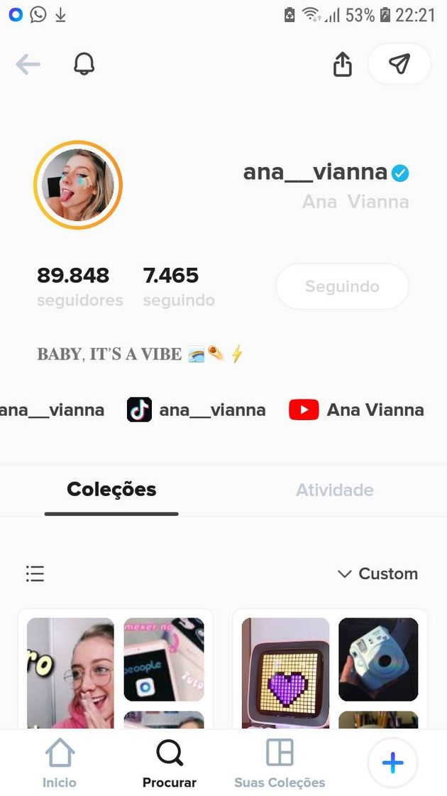 Social Quero ser que nem essa gata 😍