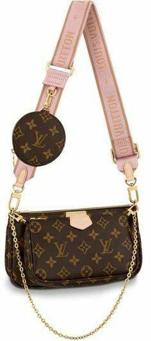 Moda Louis Vuitton Multi Pochette Accessoires Monogram Rose Clair