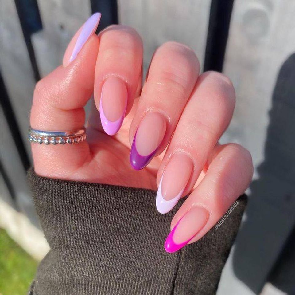 Fashion Purple nails 💜