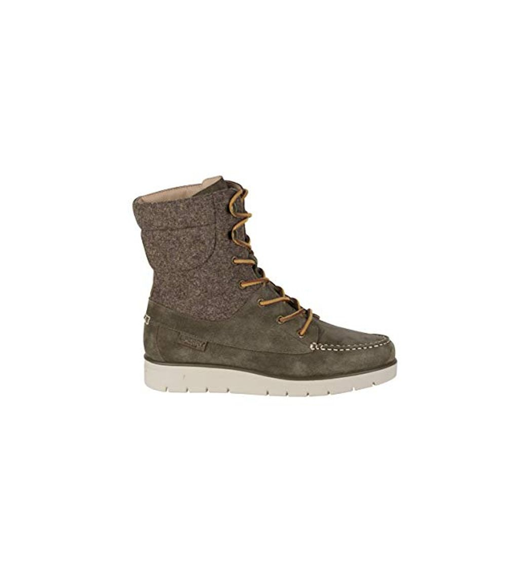 Fashion Sperry Azur Hatch WP Suede, Botas Slouch para Mujer, Verde