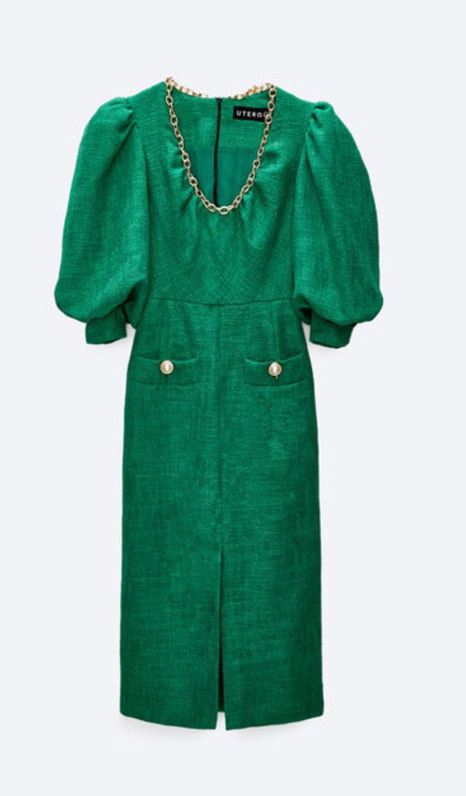 Fashion Vestido verde