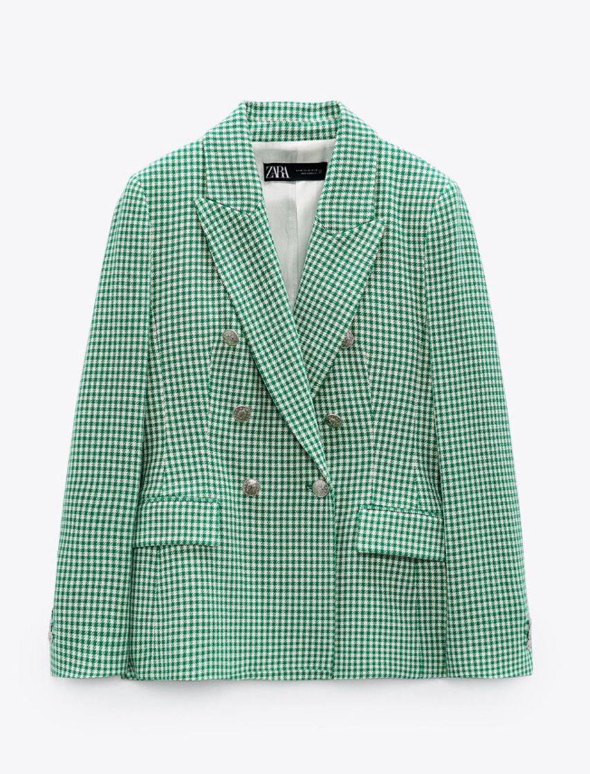 Moda HOUNDSTOOTH TAILORED BLAZER - Pink / White