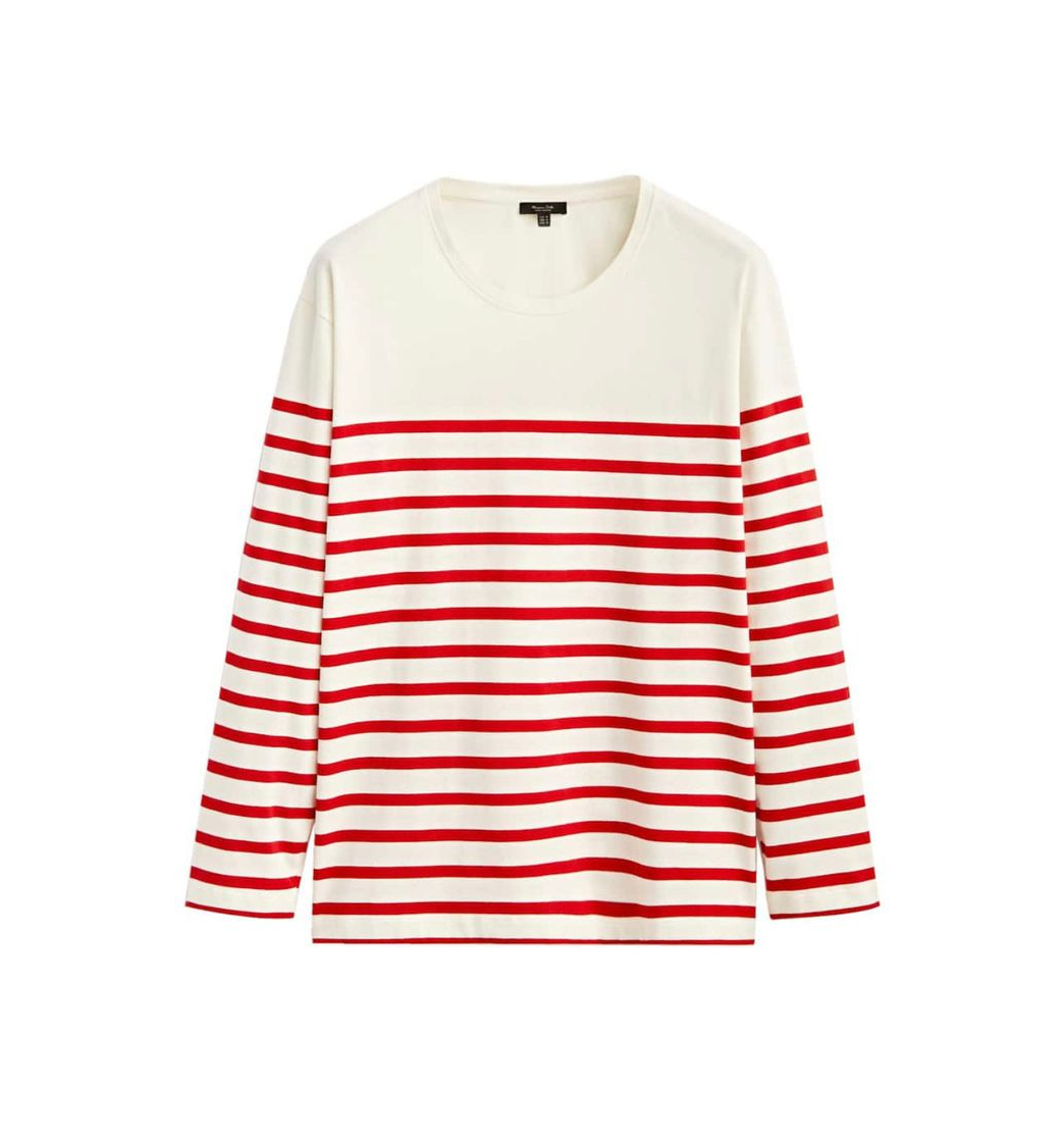 Moda Striped 100% cotton T