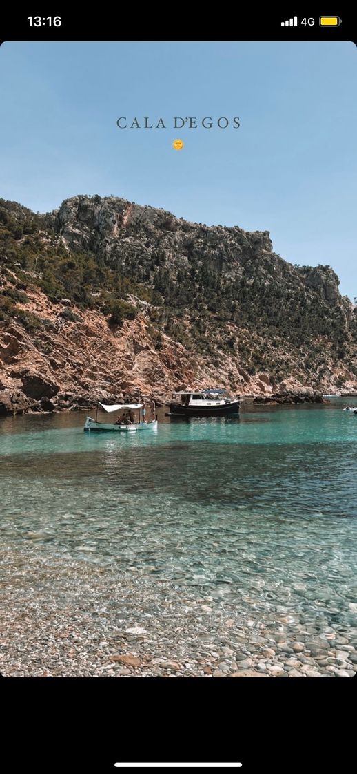 Place Cala d'Egos