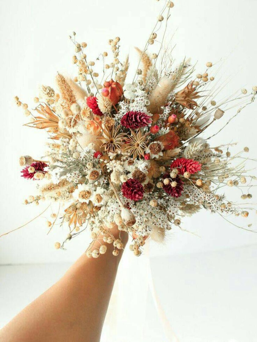 Moda Bouquet de flores secas🐦 