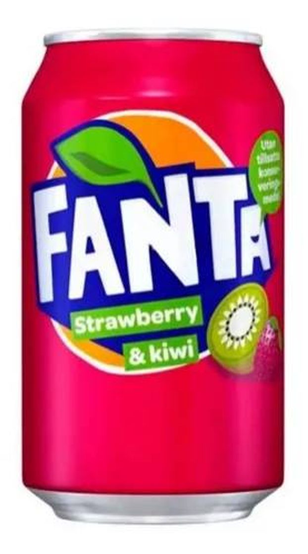 Moda Refrigerante Fanta sabor morango com kiwi 