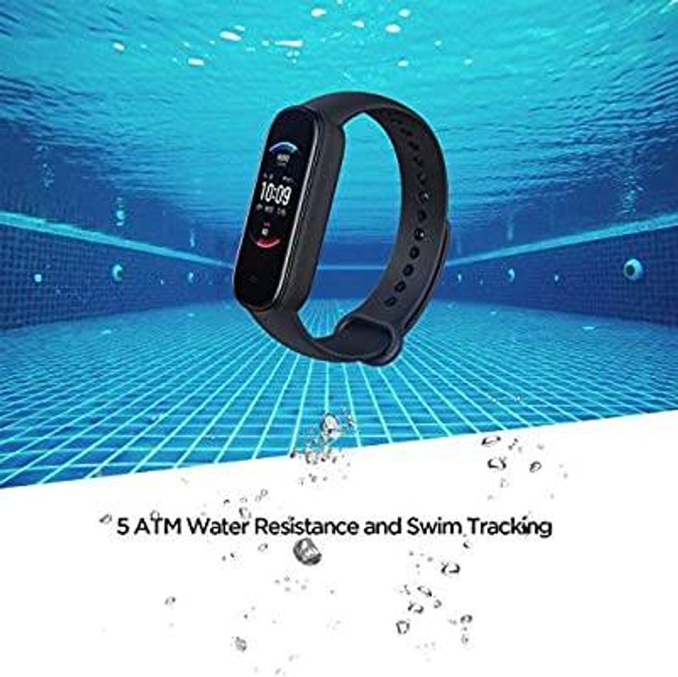 Relógio Smartwatch Amazfit Band 5 com Alexa e Oximetro