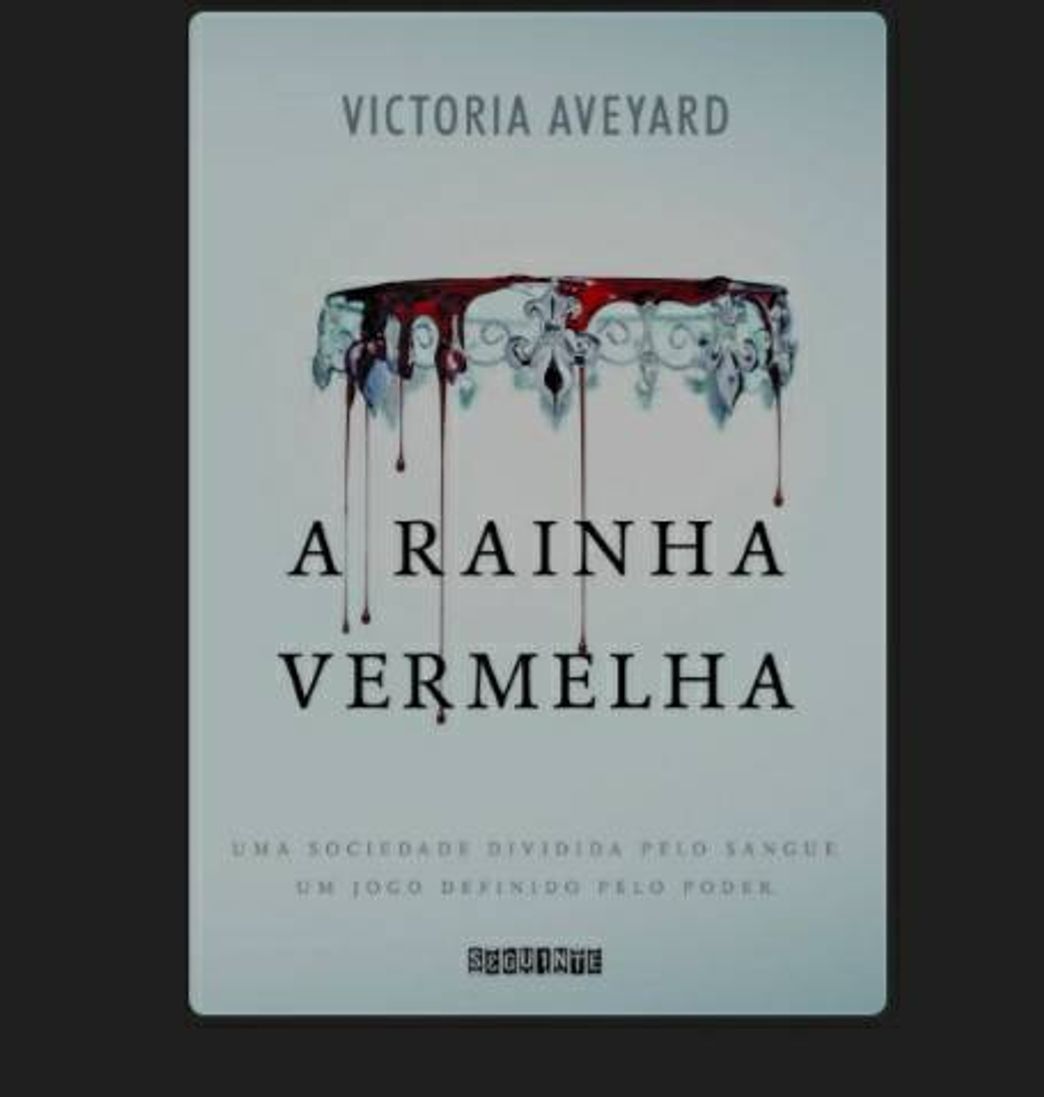 Fashion Livro A Rainha Vermelha 