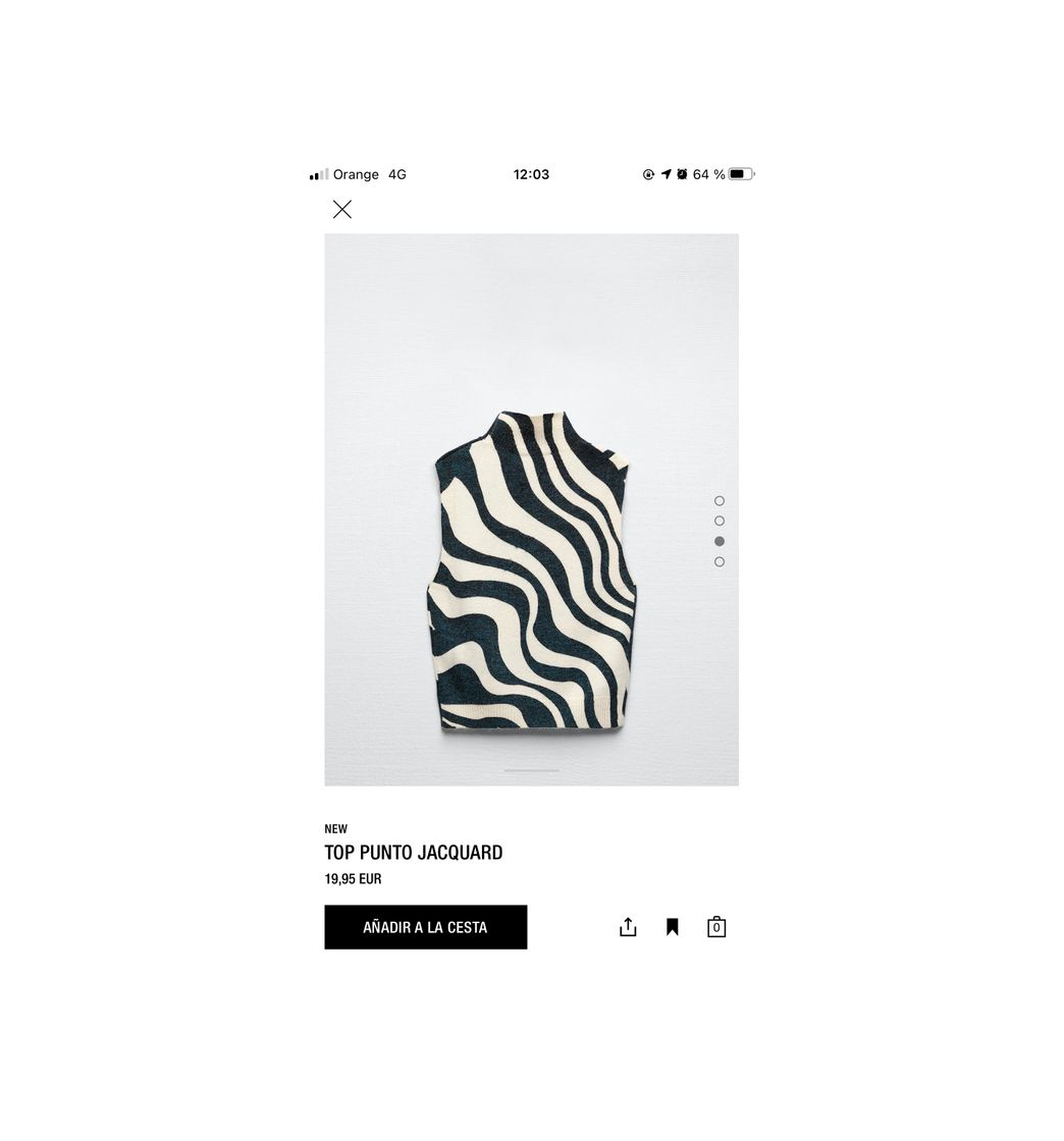 Fashion Top zebra