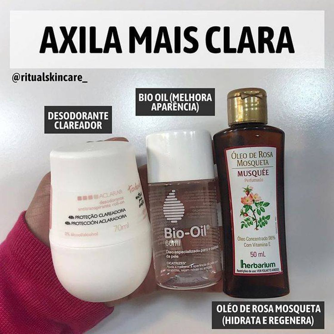 Fashion Axilas Claras