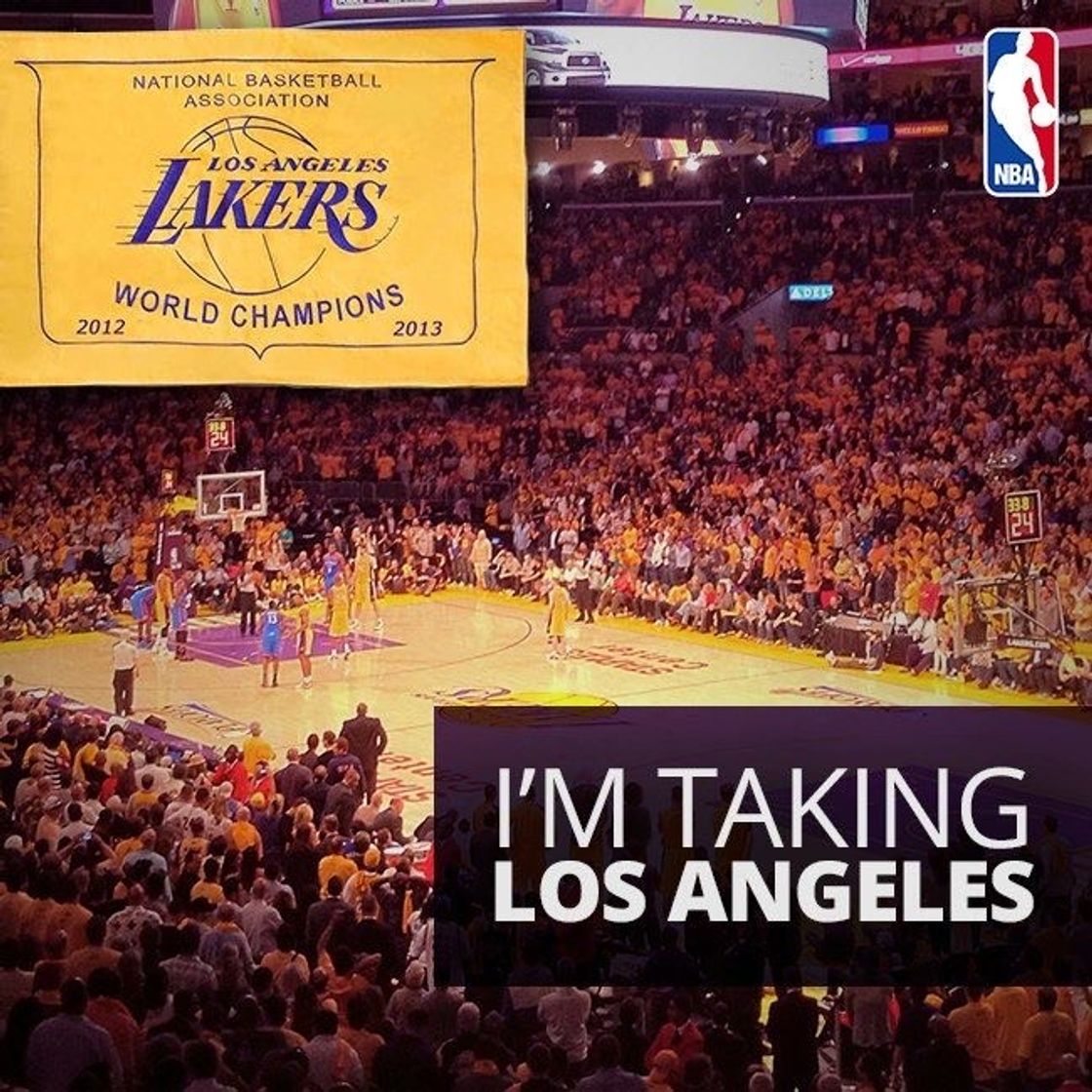 Fashion estádio do Lakers