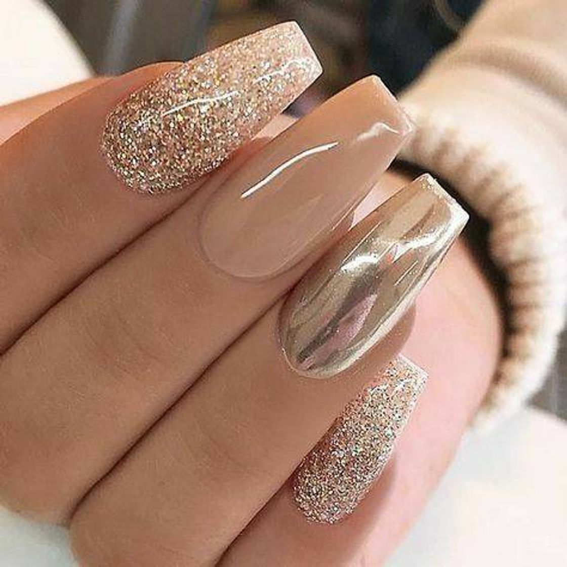 Social Esmaltação dourada ✨