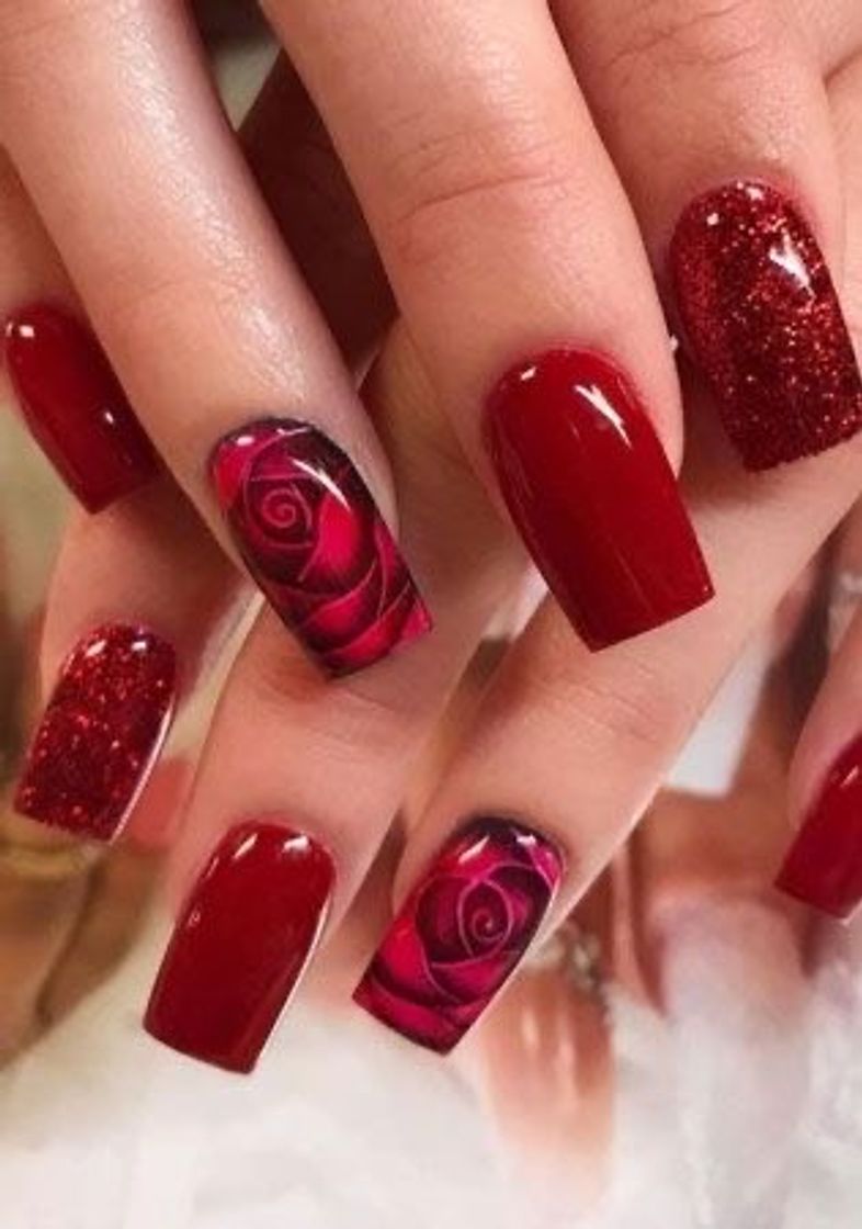 Moda Nails red ❤️