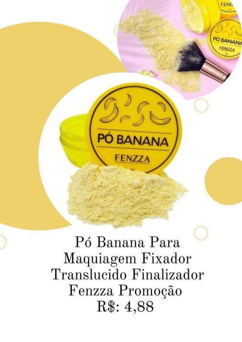 Moda Pó de banana