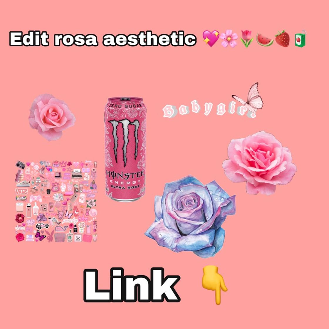 Fashion Edit Rosa 💖 Aesthetic 🧃