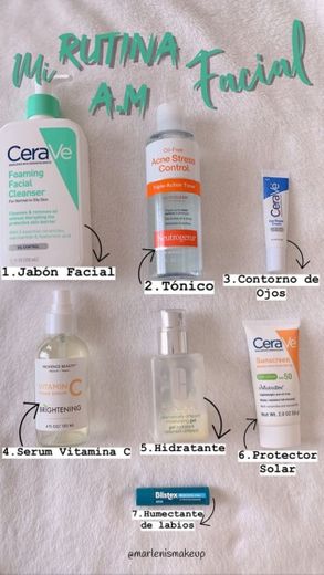 Produtinhos para rotina de skin care✨