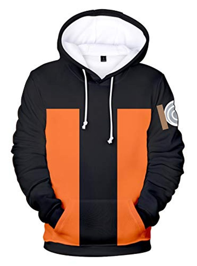 Moda HUASON Naruto Niño Sudadera con Capucha Anime Ropa Deportiva Casual Impreso con