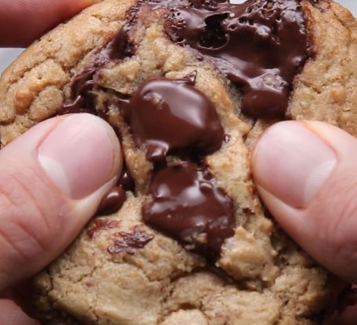cookie de chocolate fácil e delicioso