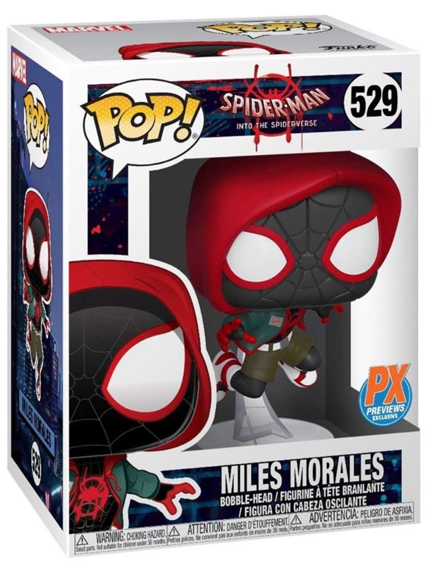 Moda Funko Pop! Spider-Man: Spider-Verse Casual Miles Morales 