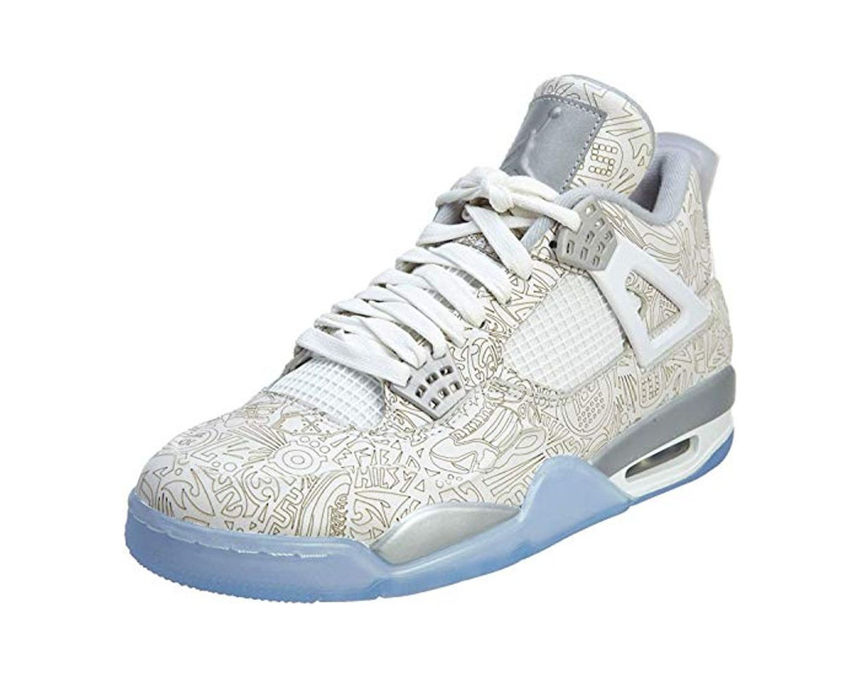 Fashion Nike Air Jordan 4 Retro Laser, Zapatillas de Deporte Exterior para Hombre,