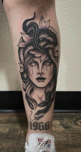 Tatuagem medusa 