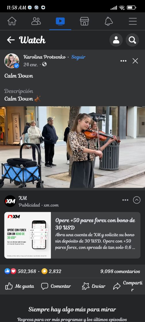 Moda Calm Down Violinista 