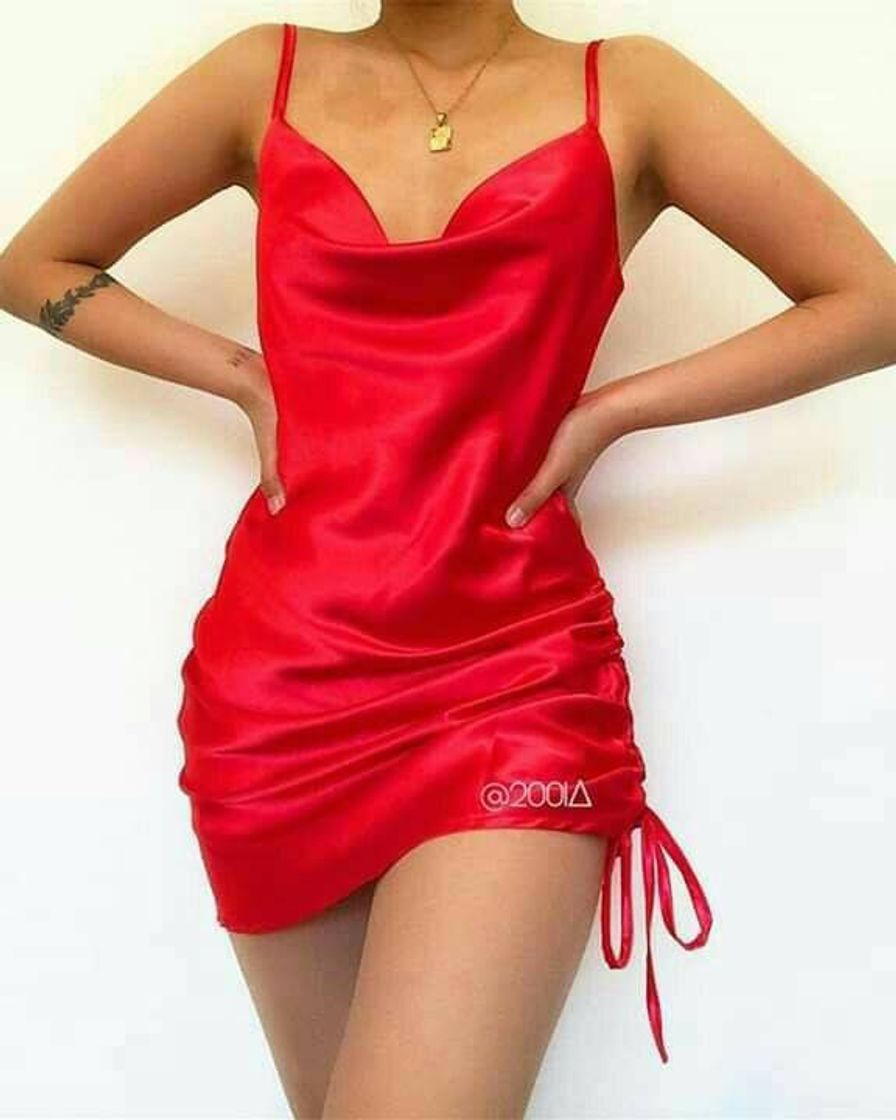 Moda Vestido vermelho 