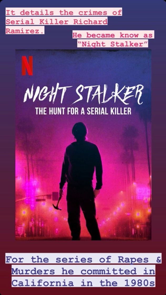 Serie Acosador nocturno: A la caza de un asesino en serie