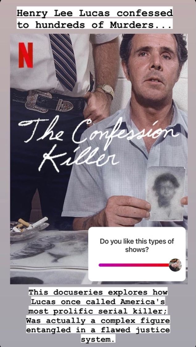 Serie The Confession Killer