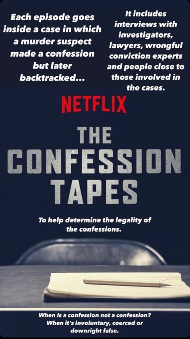 Serie The Confession Tapes