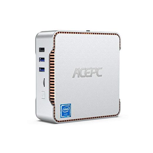 ACEPC Mini PC, Intel Celeron J4125 Processor 8GB DDR4