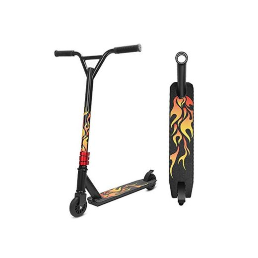 YOLEO Stunt Scooter, Patinete de Acrobacias Trucos, Patinete Freestyle, Kick Trick Scooter