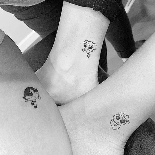  TATTO MELHORES AMIGAS