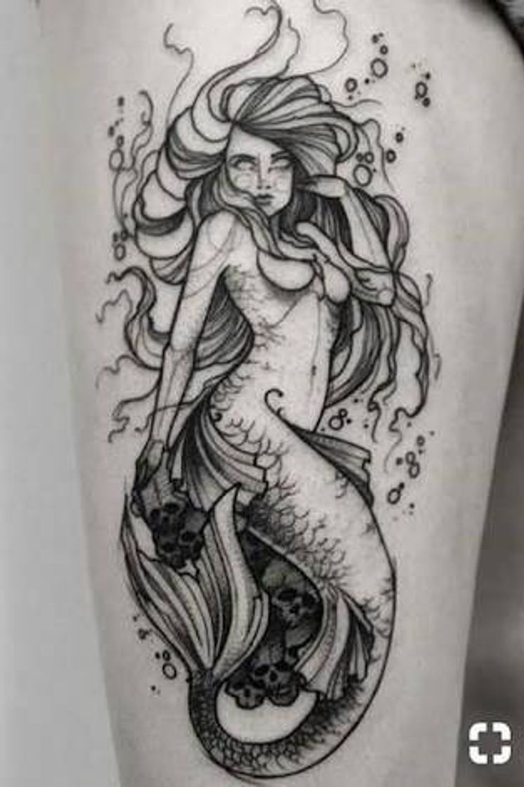 Social Tatuagem sereia 