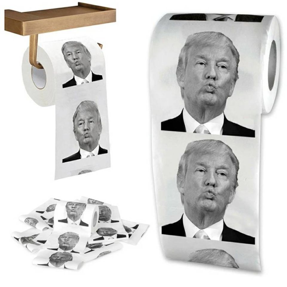 Moda Papel higiênico Trump 