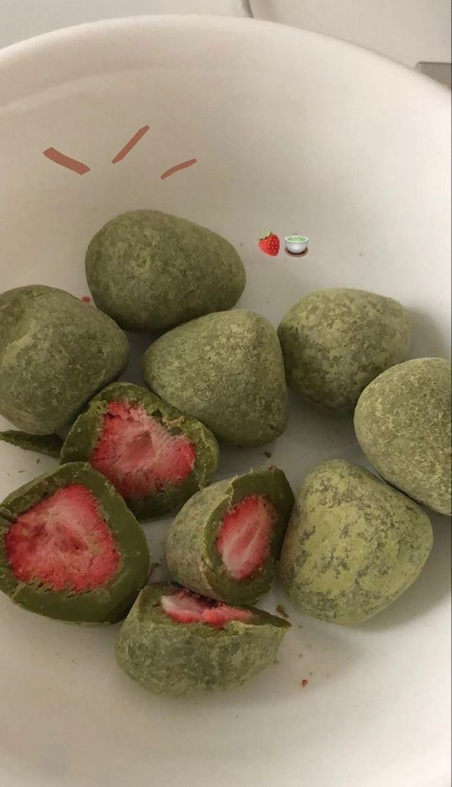 Fashion Mochi de chá verde (matcha)