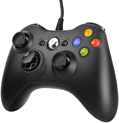 Xbox 360 Mando de Gamepad, Mando pc, Mando xbox 360 con Vibración,