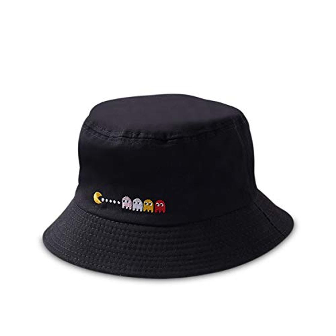 Social DORRISO Mujer Sombrero de Sol Visera Protección UV Turismo Playa Vacaciones Visera Sombrero Algodón Negro