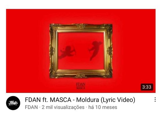 FDAN ft. MASCA - Moldura (Lyric Video) - YouTube