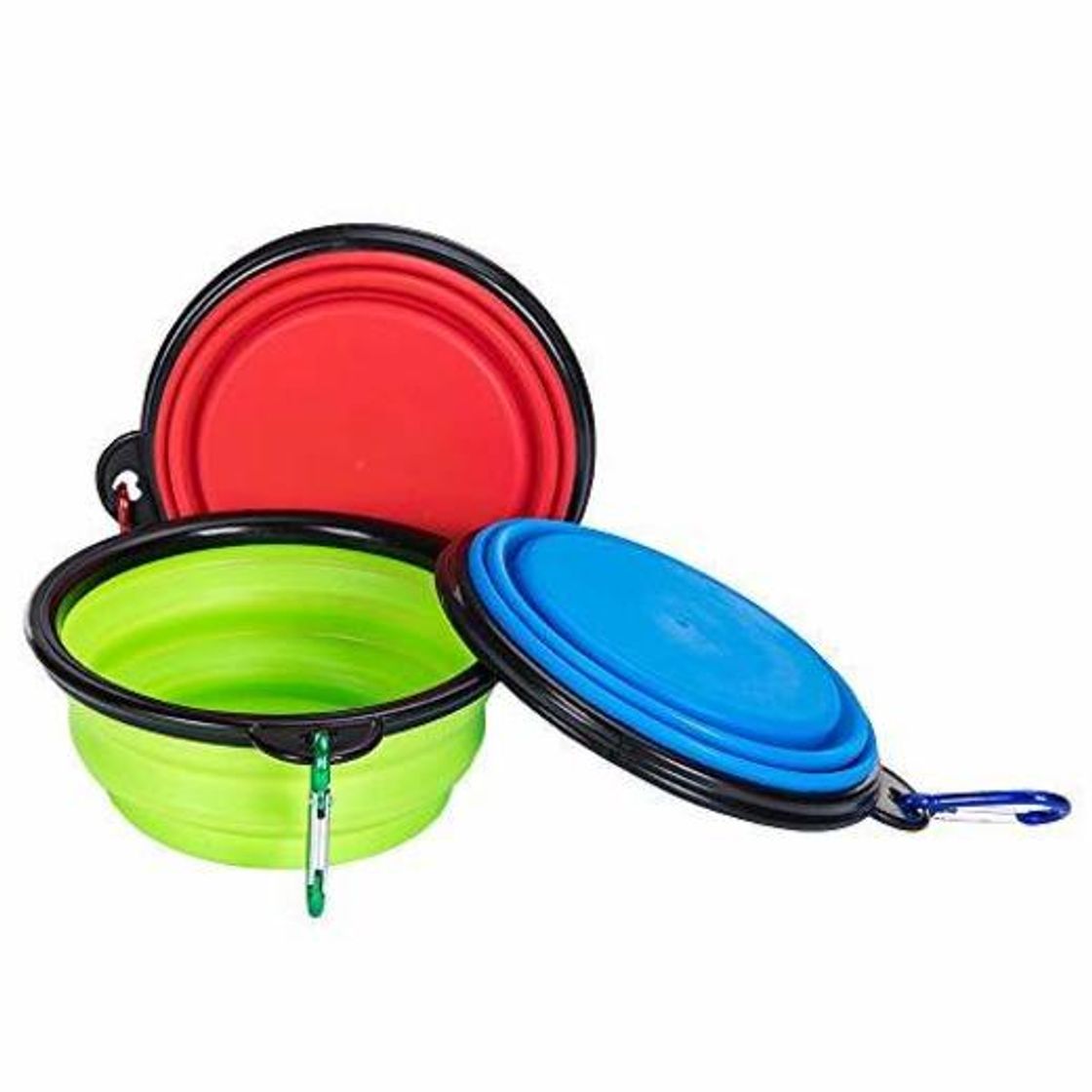 Social Plegable Viajes Silicona Gatos Perros Bowl Portable Pet Food Cuenco de Agua