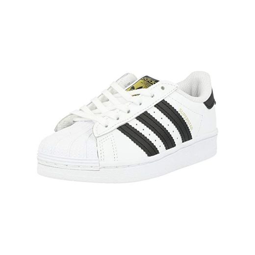 adidas Superstar, Sneaker Unisex-Child, Footwear White