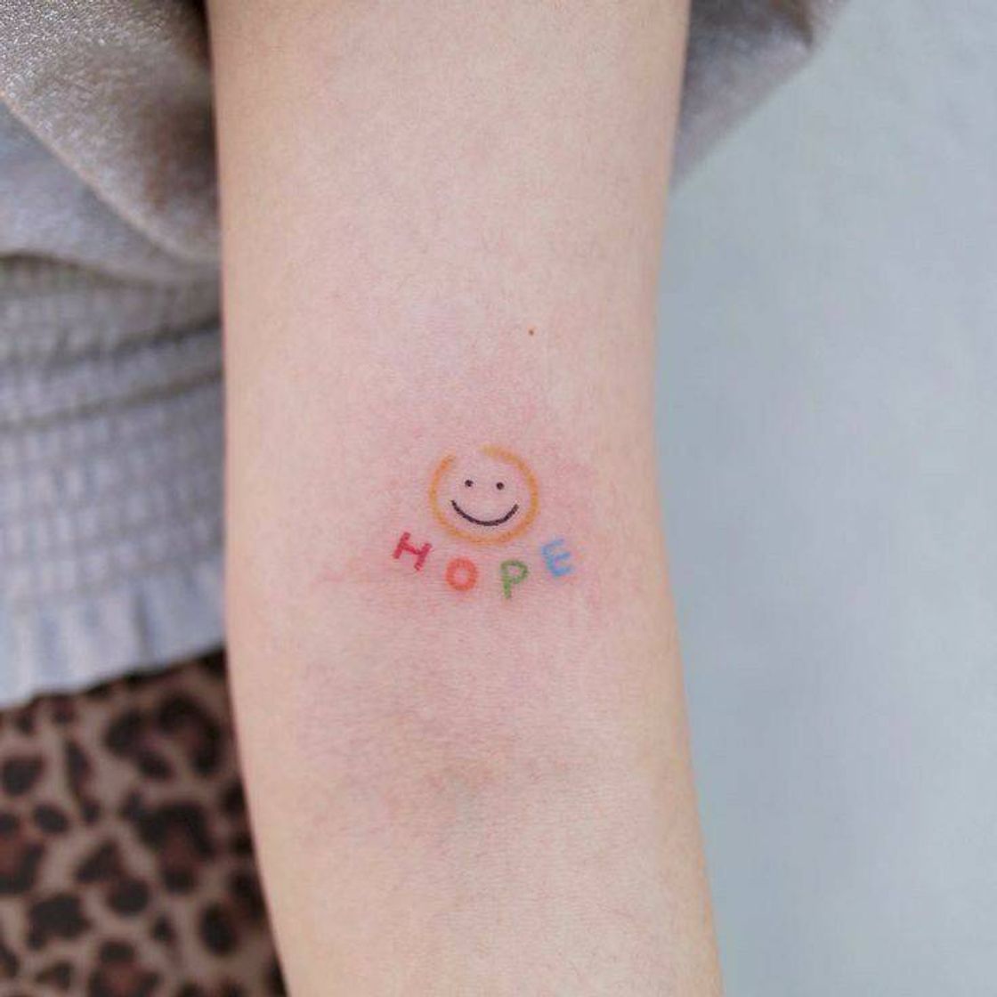 Social hope tattoo