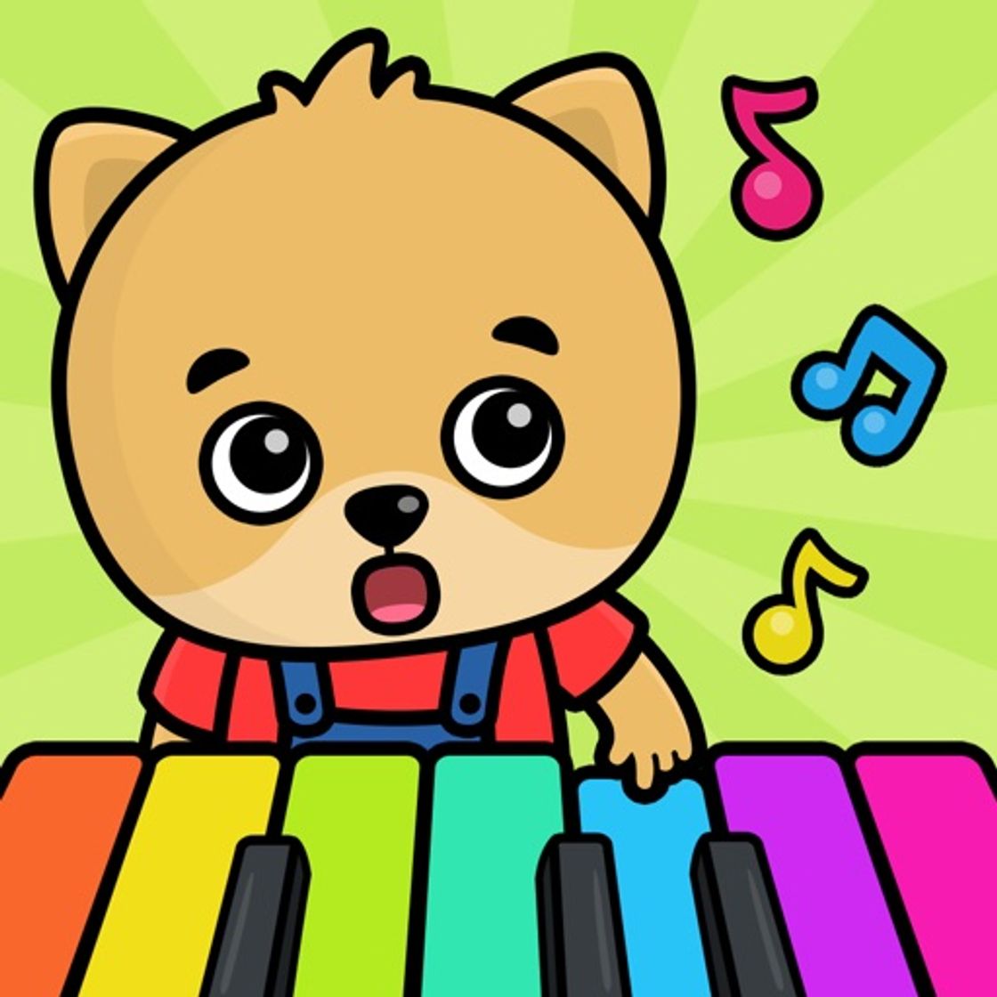 App Baby piano for kids & toddlers