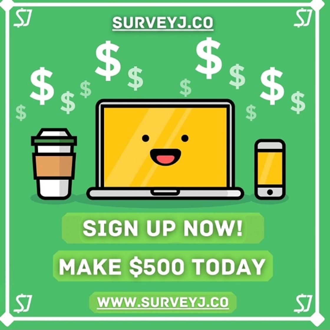 Fashion Making $100's Daily Made Possible Now With SurveyJ. I Just e