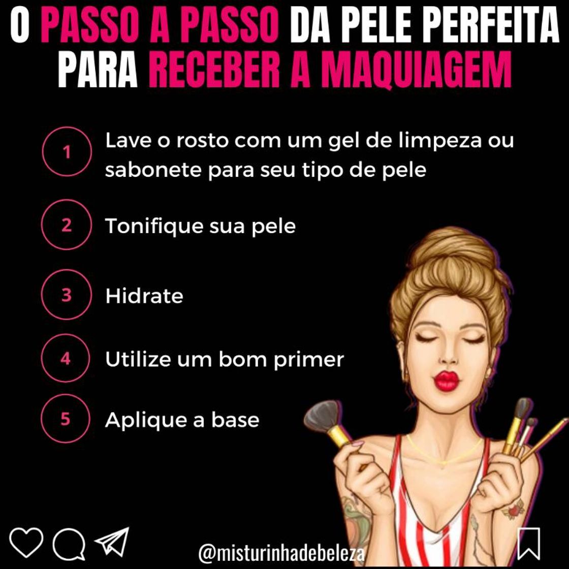 💋 O que você achou desse passo a passo?
