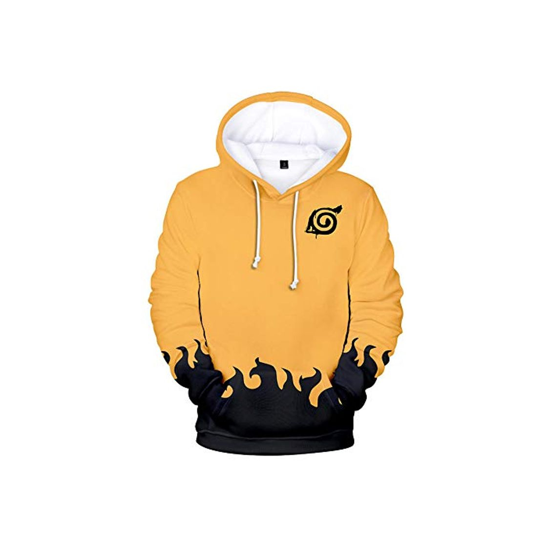 Moda xinghui Sudadera con Capucha de Anime Riman Naruto Series Nine Tails Naruto